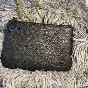 Genuine Pebble Leather Pouch